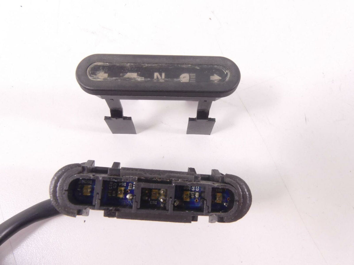 2009 Harley FXCW Softail Rocker Instrument Indicator Light Cluster Bezel 68382-0 {{ shop.shopifyCountryName }} - Mototech271