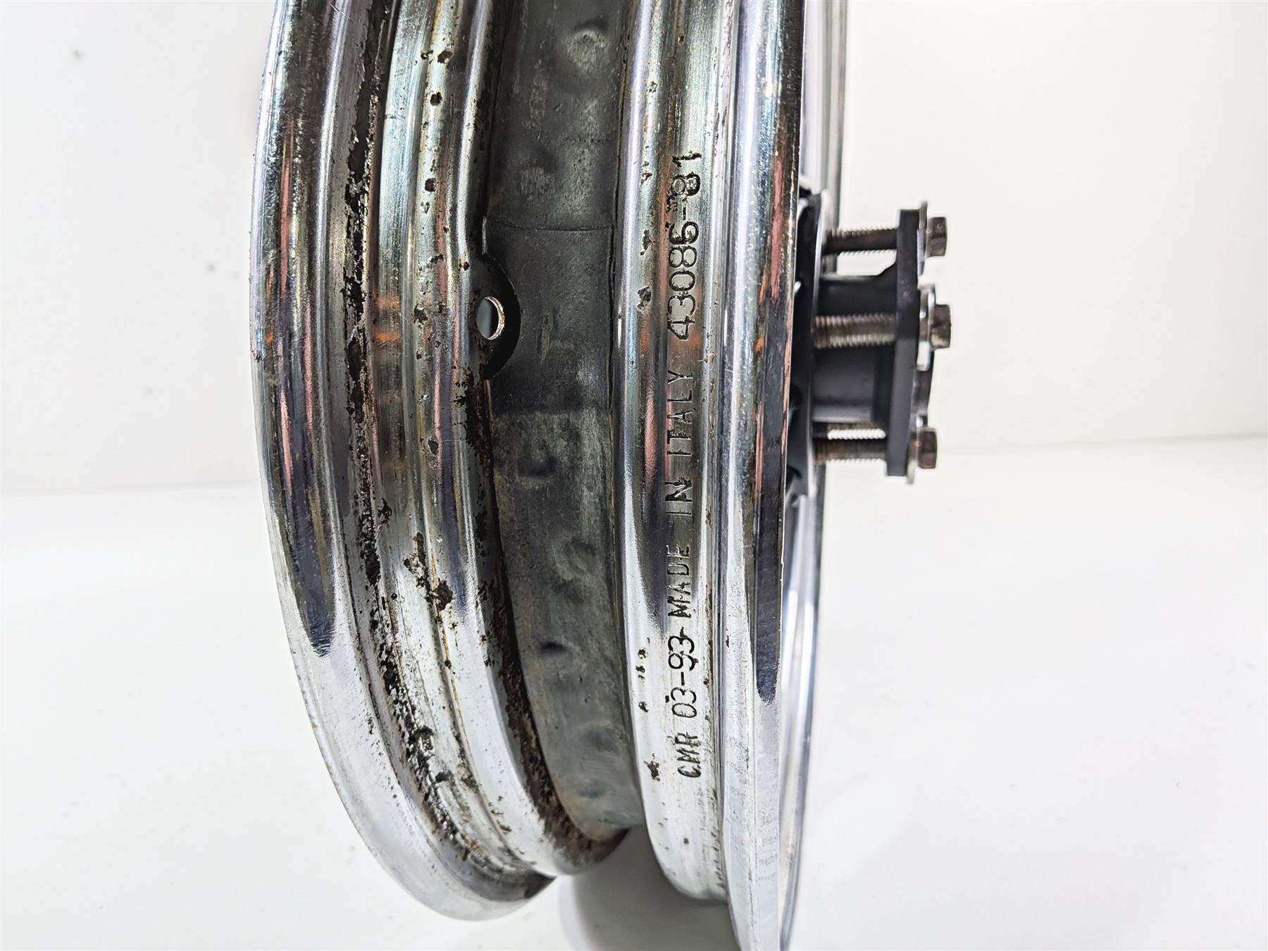 1996 Harley FLSTC Softail Heritage Rear Wheel Rim 16x3 40975-86 {{ shop.shopifyCountryName }} - Mototech271