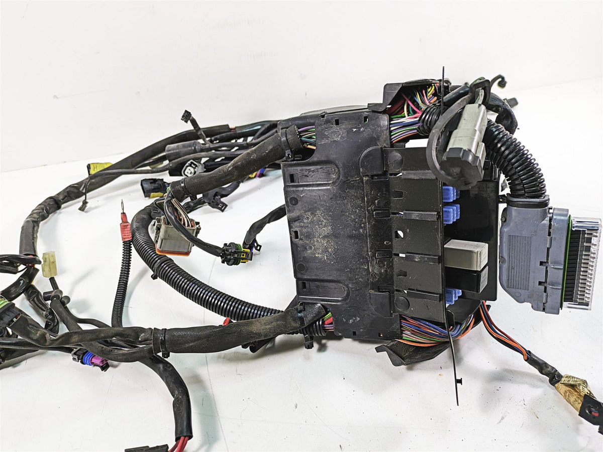 2009 Harley Softail FLSTSB Cross Bones Wiring Harness Loom No Cuts 70431-08A {{ shop.shopifyCountryName }} - Mototech271