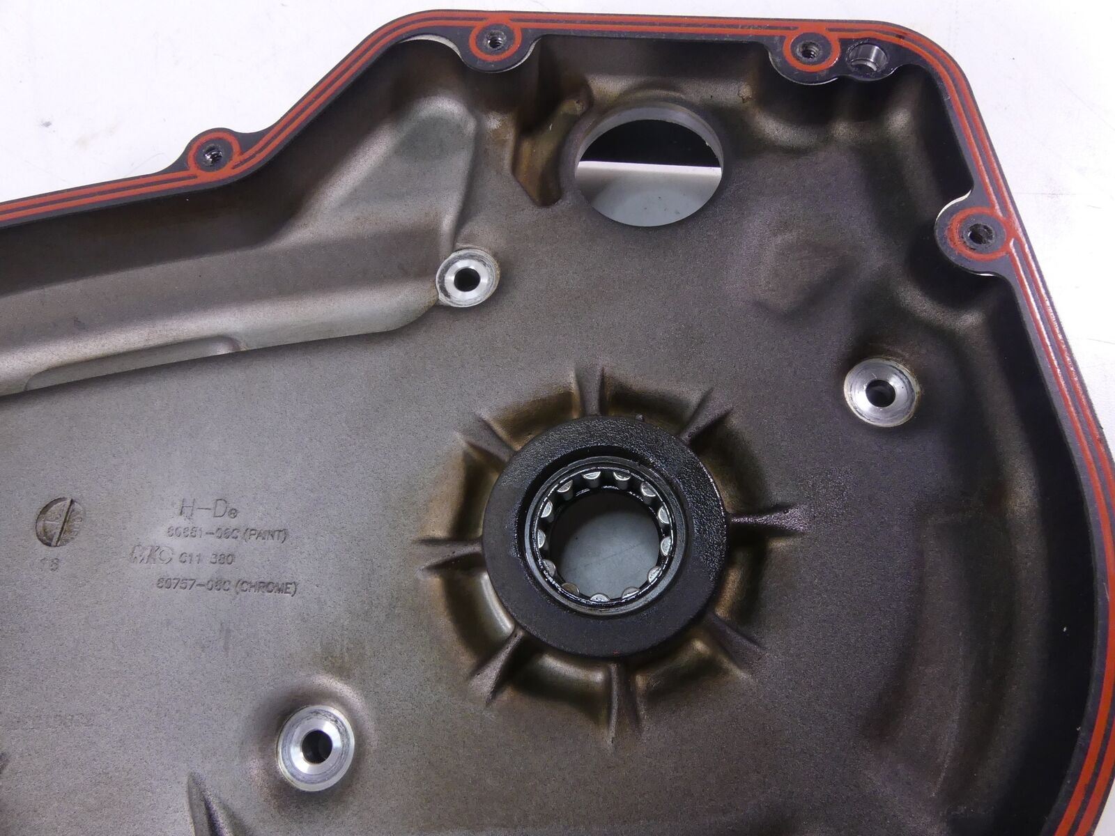 2017 Harley FXDLS 110 Dyna Low Rider Inner Primary Drive Clutch Cover 60681-06C {{ shop.shopifyCountryName }} - Mototech271
