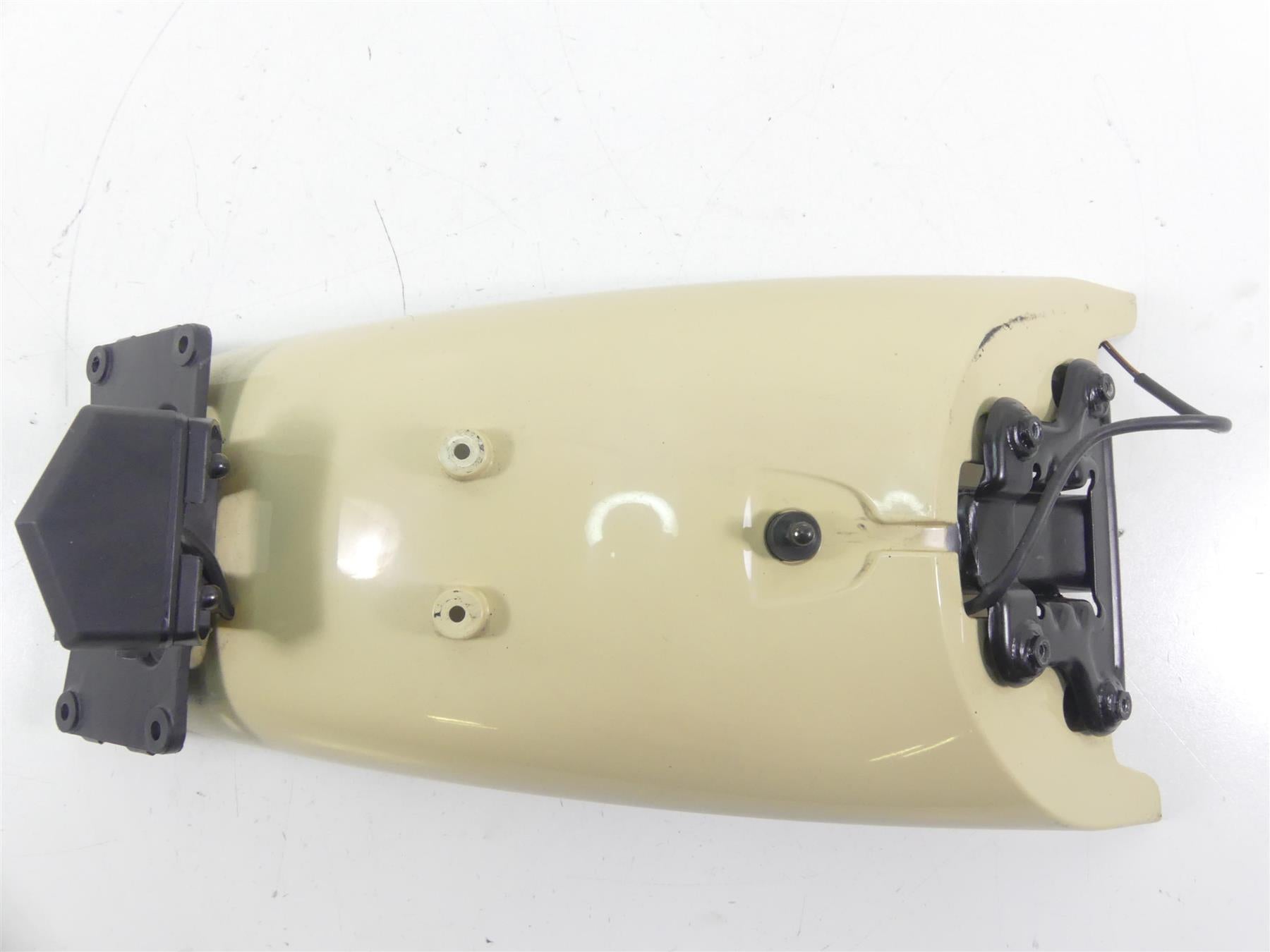 2007 Ducati Sport Classic GT1000 Rear Fender Cream Plate Holder Set 56510371A {{ shop.shopifyCountryName }} - Mototech271