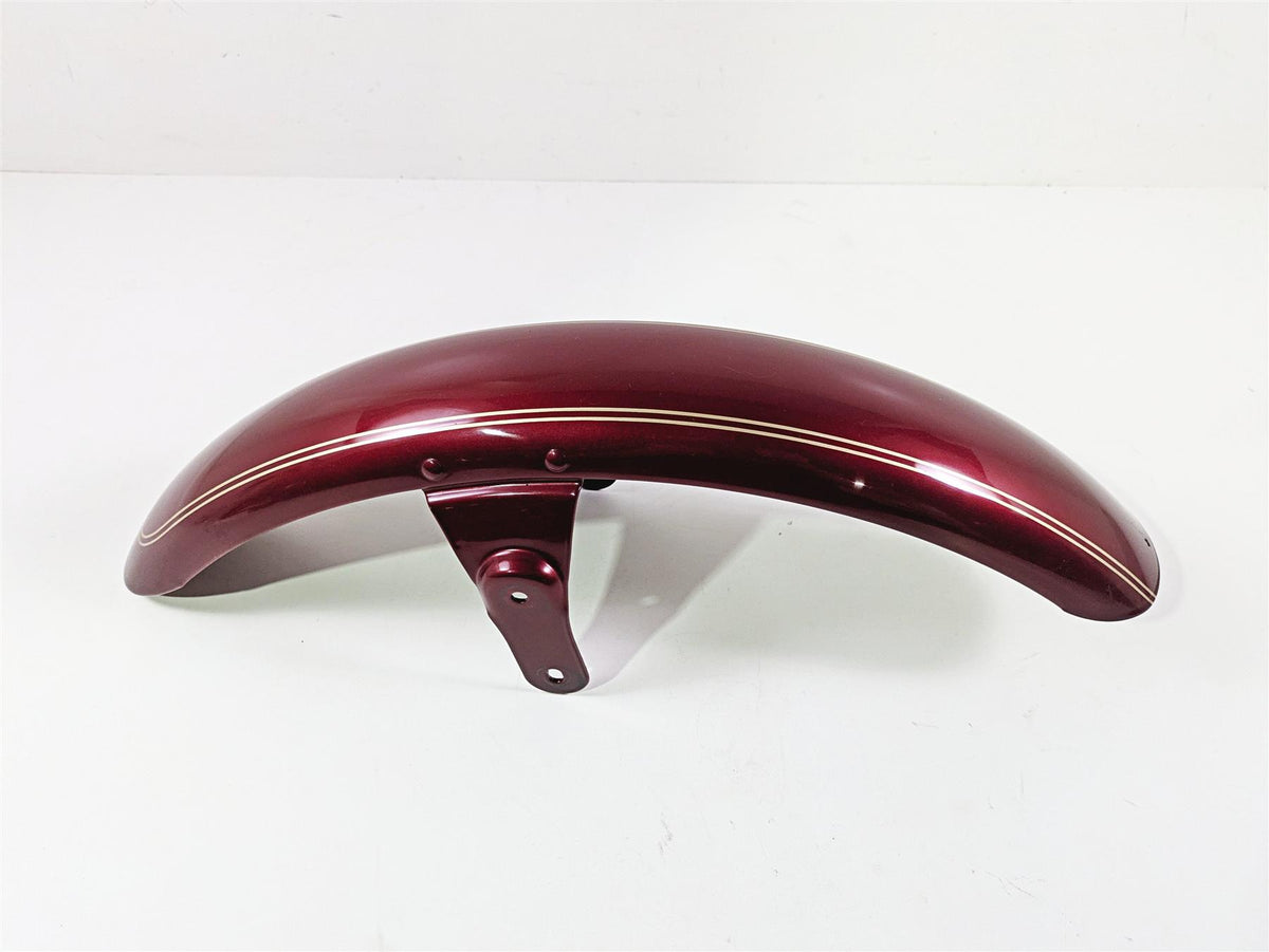 2004 Harley Softail FXSTDI Deuce Front Fender Lava Red Sunglo & Stripe 59876-00 {{ shop.shopifyCountryName }} - Mototech271