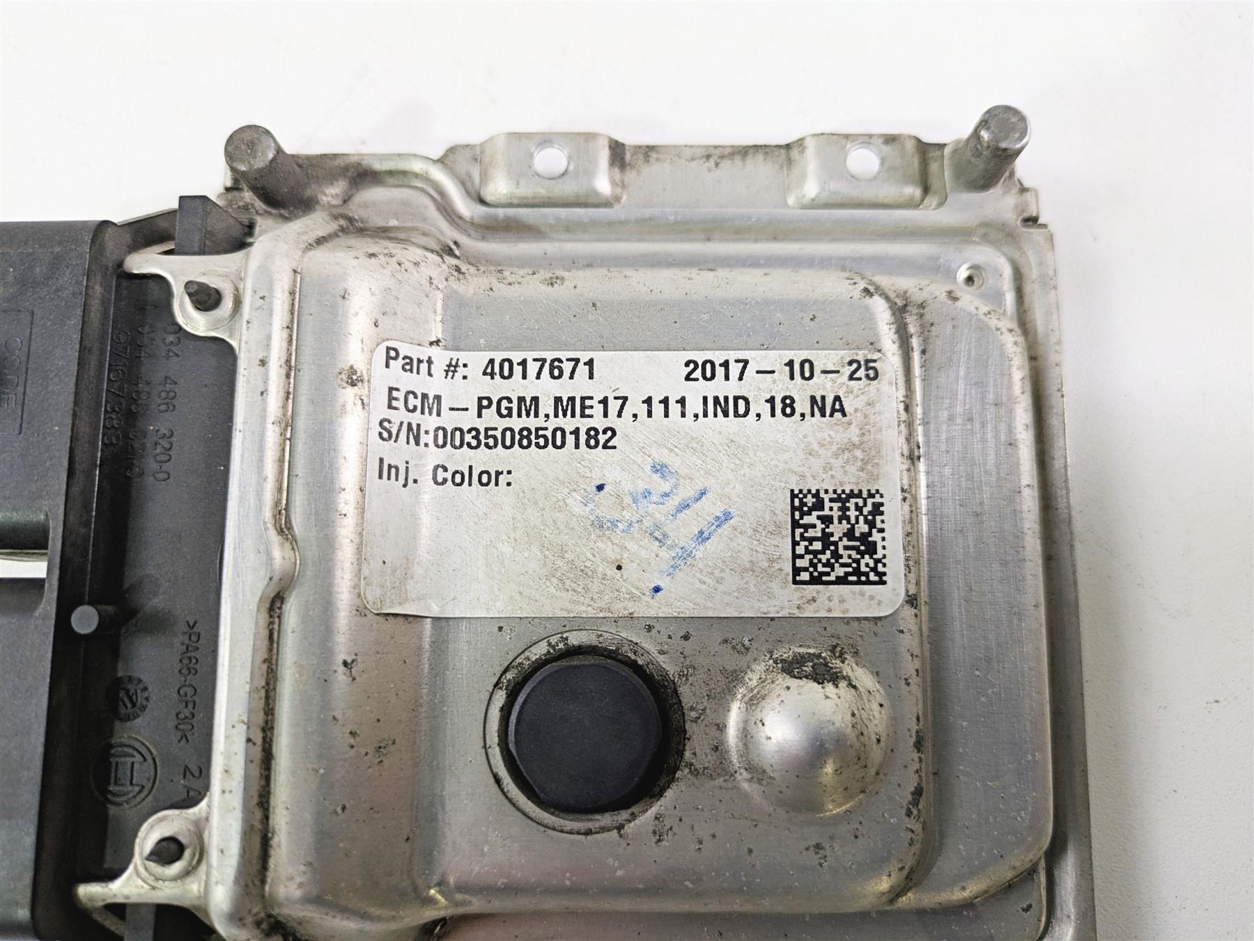 2018 Indian Springfield Dark Horse Cdi Ecm Ecu Engine Control Module 4017671 {{ shop.shopifyCountryName }} - Mototech271