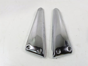 2006 Triumph Rocket 3 Rear Chrome Side Guards Covers Struts T2081425 T2081430 | Mototech271