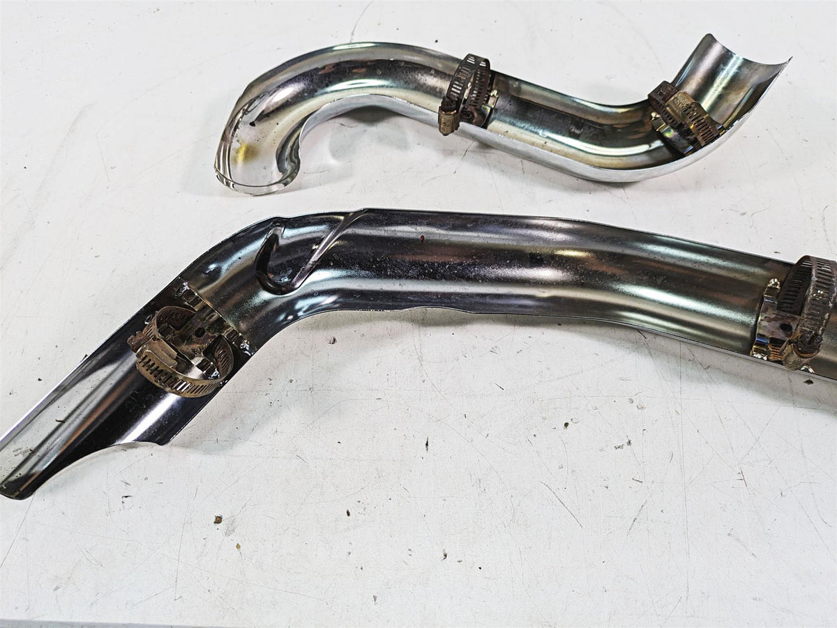 2010 Harley Touring FLHTCU Electra Glide Exhaust Header Heat Shield Set 65952-09 {{ shop.shopifyCountryName }} - Mototech271