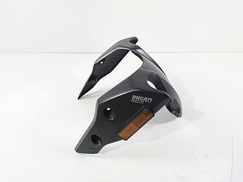 2015 Ducati Hypermotard 821 SP Carbon Fiber Lower Front Fender - Read 56411052AA | Mototech271