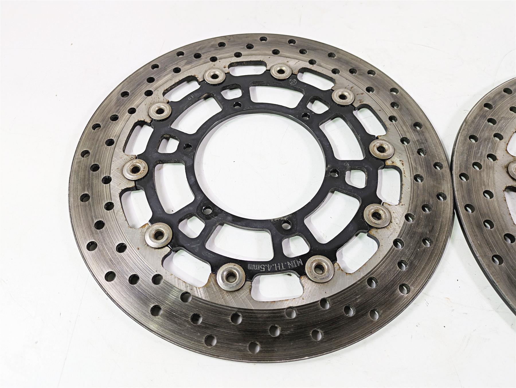 2017 BMW F800GS Adv K75 Front Brake Disc Rotor Set 300Mm 34117713131 {{ shop.shopifyCountryName }} - Mototech271
