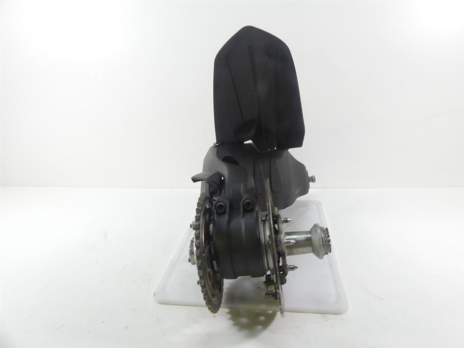 2013 Ducati Streetfighter 848 Rear Swingarm Swing Arm + Axle & Guard 37021141BA {{ shop.shopifyCountryName }} - Mototech271