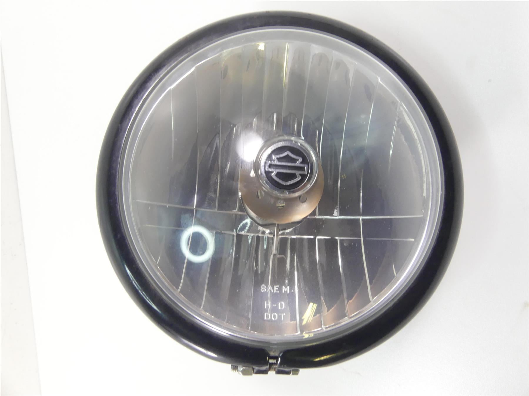 2008 Harley Softail FLSTSB Cross Bones Headlight Head Light Lamp 5-3/4 68297-05B {{ shop.shopifyCountryName }} - Mototech271