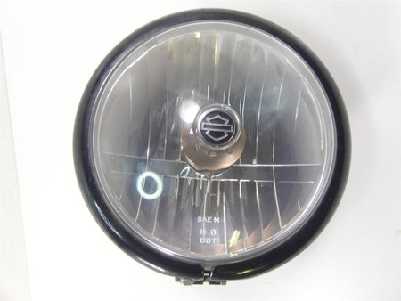 2008 Harley Softail FLSTSB Cross Bones Headlight Head Light Lamp 5-3/4 68297-05B {{ shop.shopifyCountryName }} - Mototech271