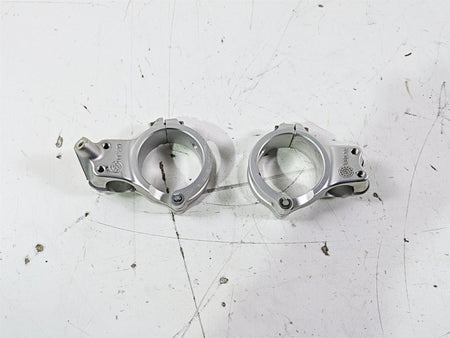 2015 Ducati Panigale 1299 S Clip On Handlebar Clamp Set 53mm 875P1741BA 875P2184 {{ shop.shopifyCountryName }} - Mototech271