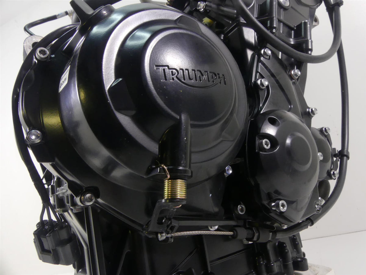 2013 Triumph Street Triple 675R Running Engine Motor 4K Only -Video T1162160 {{ shop.shopifyCountryName }} - Mototech271