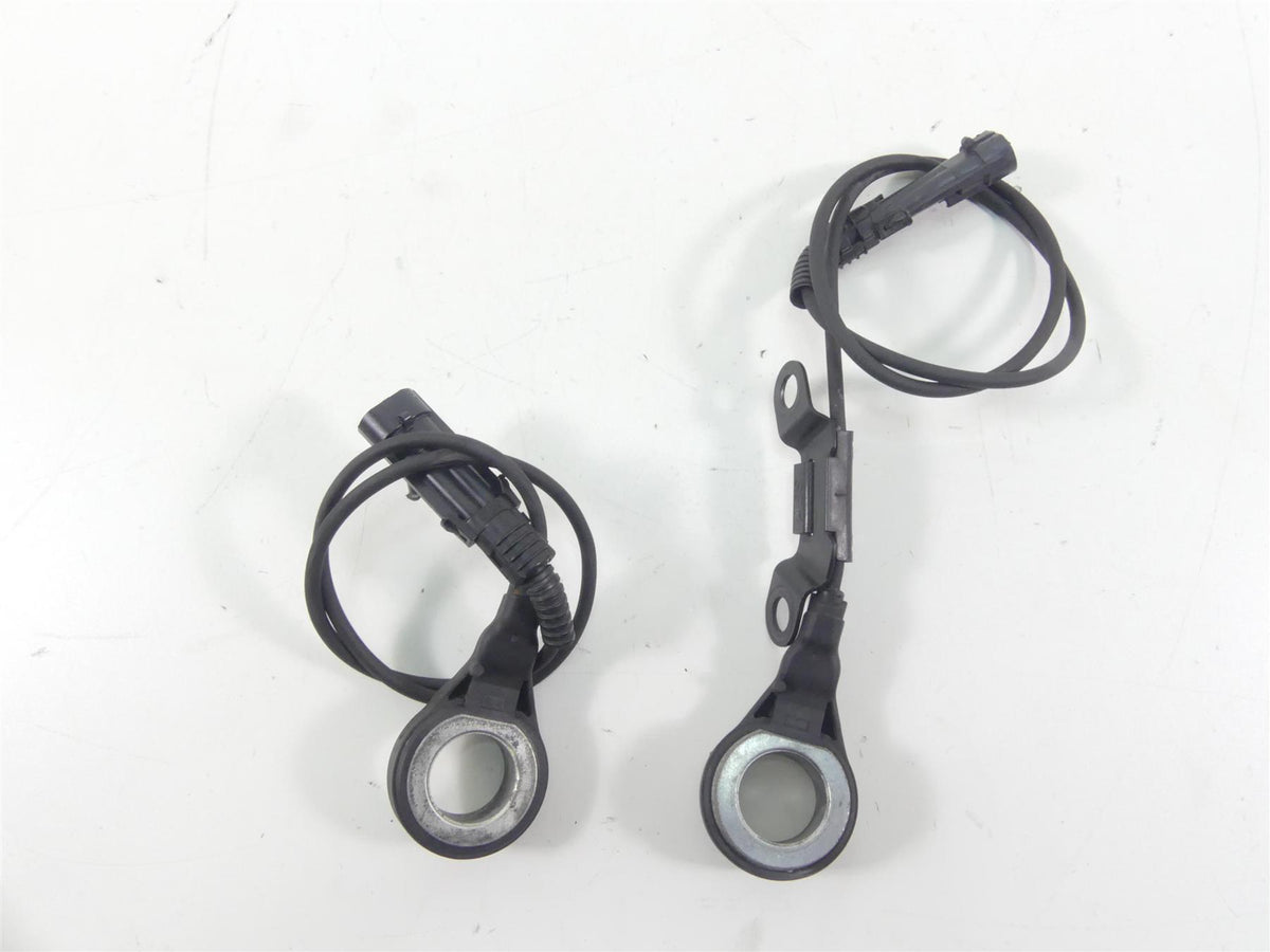 2013 Harley Touring FLHTP Electra Glide Abs Brake Wheel Speed Sensors 40615-08 {{ shop.shopifyCountryName }} - Mototech271