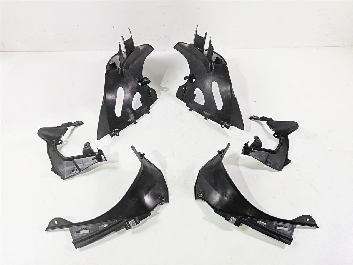 2020 Kawasaki ZX6R ZX636 Ninja Black Molded Plastic Infill Fairing Cover Set {{ shop.shopifyCountryName }} - Mototech271