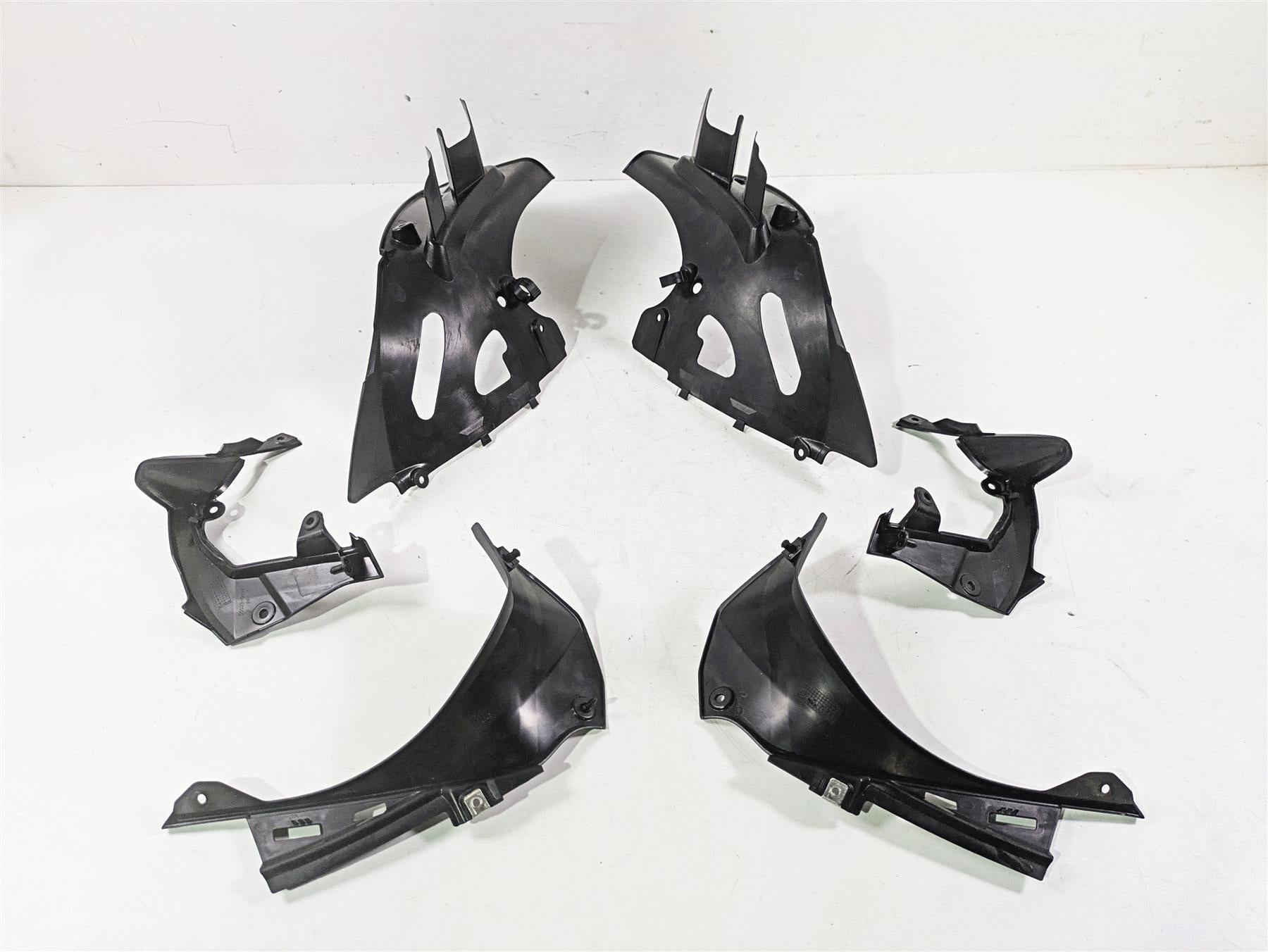 2020 Kawasaki ZX6R ZX636 Ninja Black Molded Plastic Infill Fairing Cover Set {{ shop.shopifyCountryName }} - Mototech271