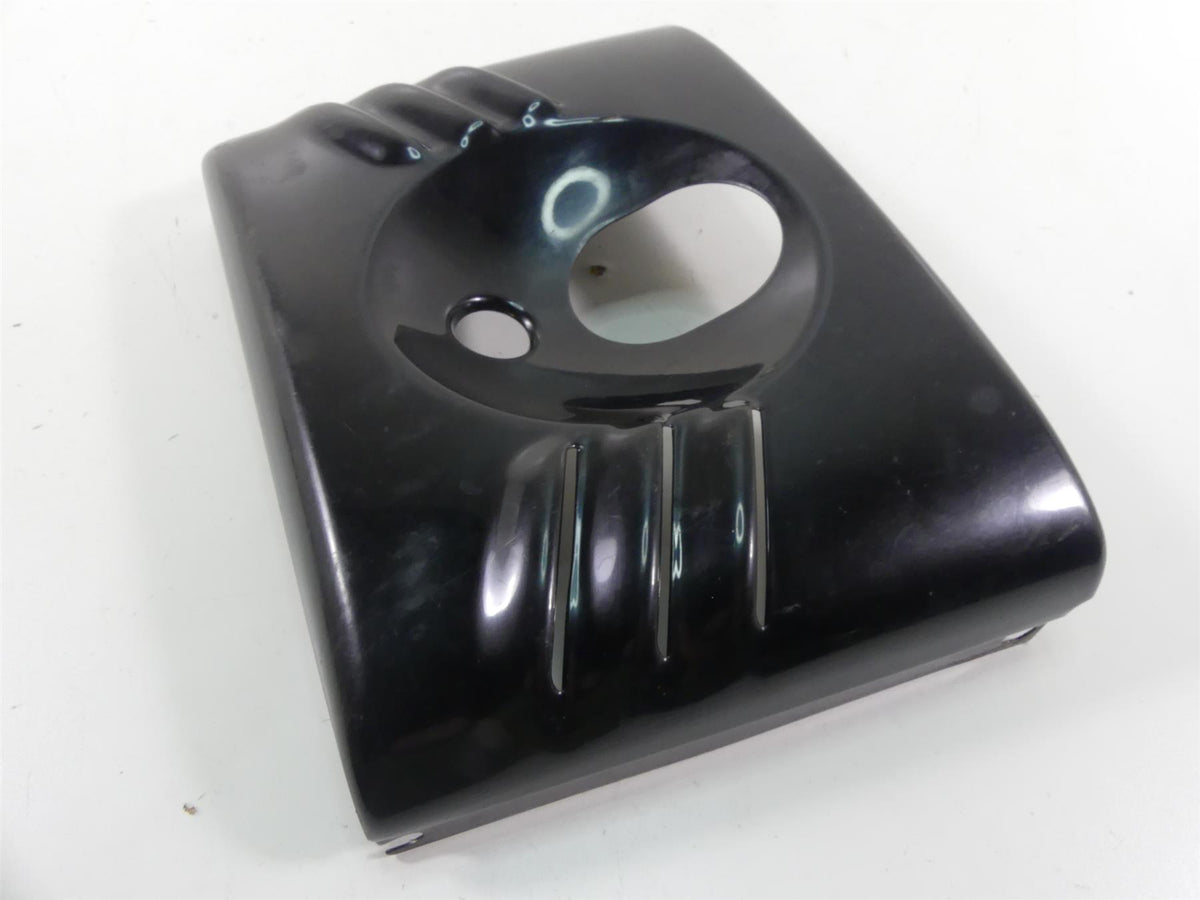 2015 Harley FLS Softail Slim Black Head Lamp Fork Cover Cowl Set 45900032 {{ shop.shopifyCountryName }} - Mototech271