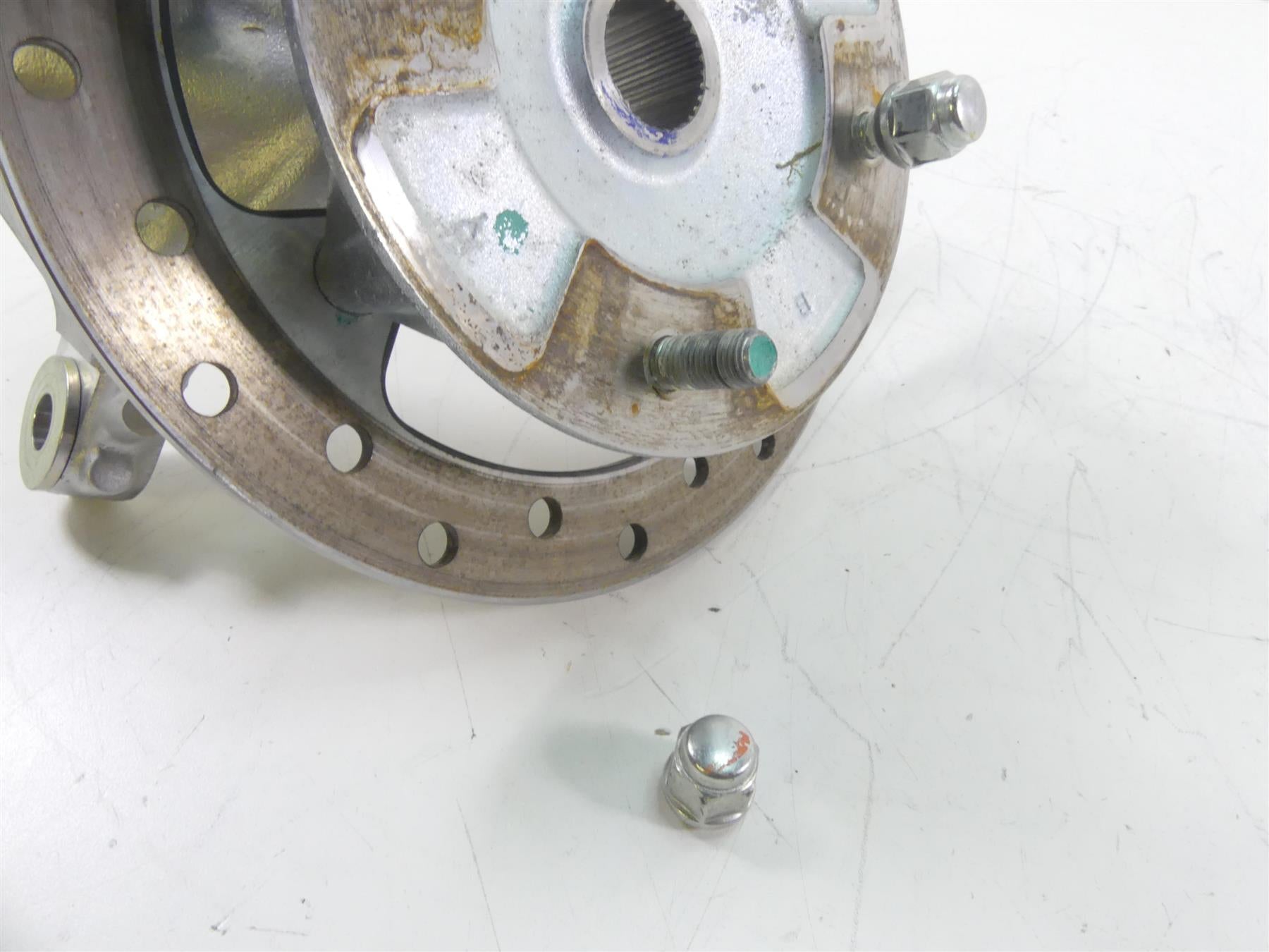 2021 Honda Talon SXS1000 S2X 1000R Front Right Spindle Hub & Rotor 51250-HL6-AA0 {{ shop.shopifyCountryName }} - Mototech271