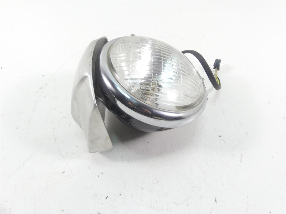 1998 Harley Dyna FXDL Low Rider Headlight Head Light Lamp Lens & Visor 67730-91 {{ shop.shopifyCountryName }} - Mototech271