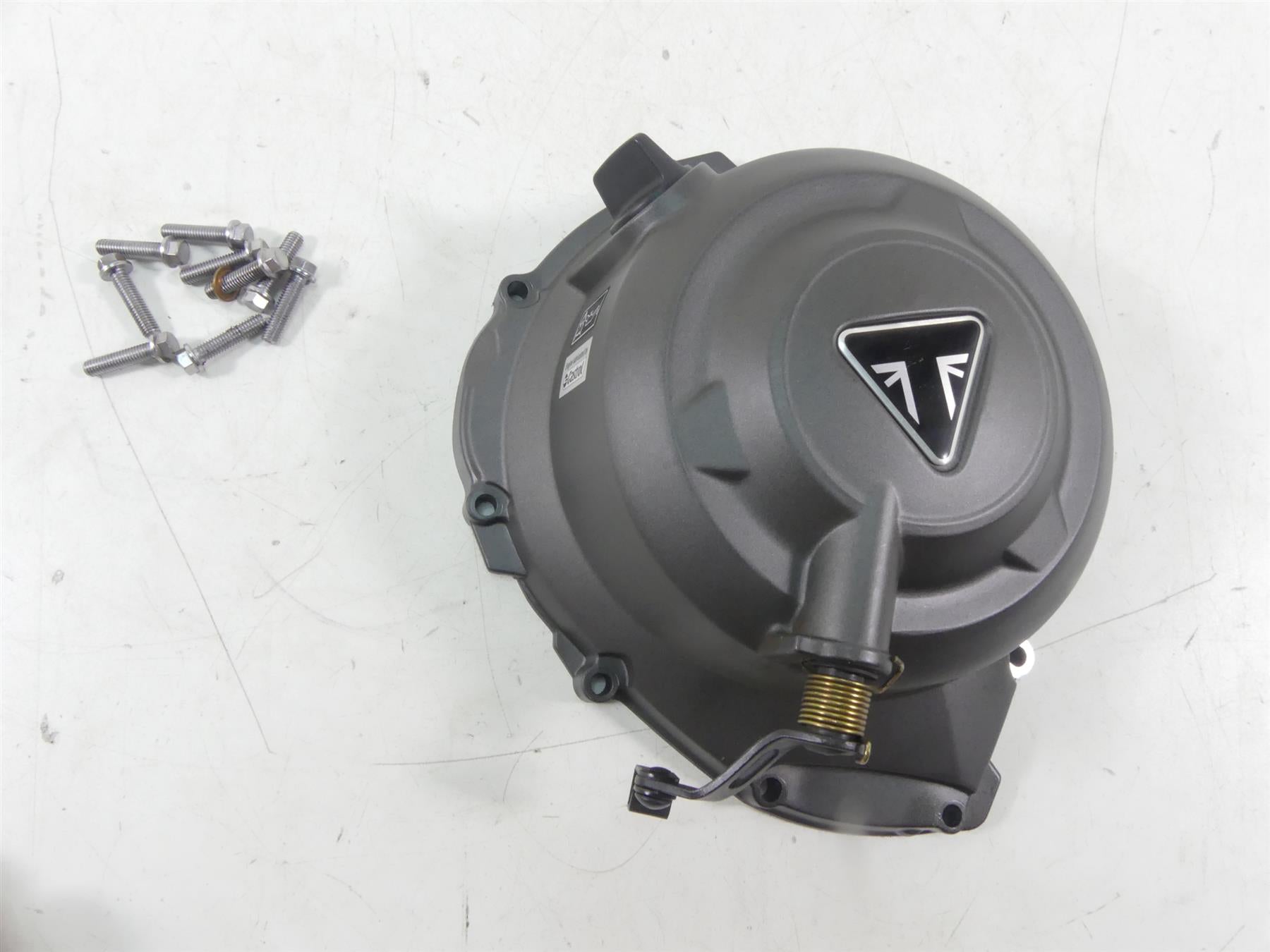 2019 Triumph Street Triple 765R Engine Side Clutch Cover T1260457 {{ shop.shopifyCountryName }} - Mototech271