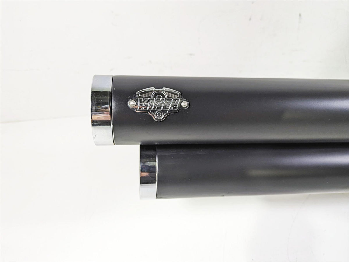 2019 Harley FLHCS Softail Heritage Vance Hines Big Shots Staggered Exhaust 47341 {{ shop.shopifyCountryName }} - Mototech271