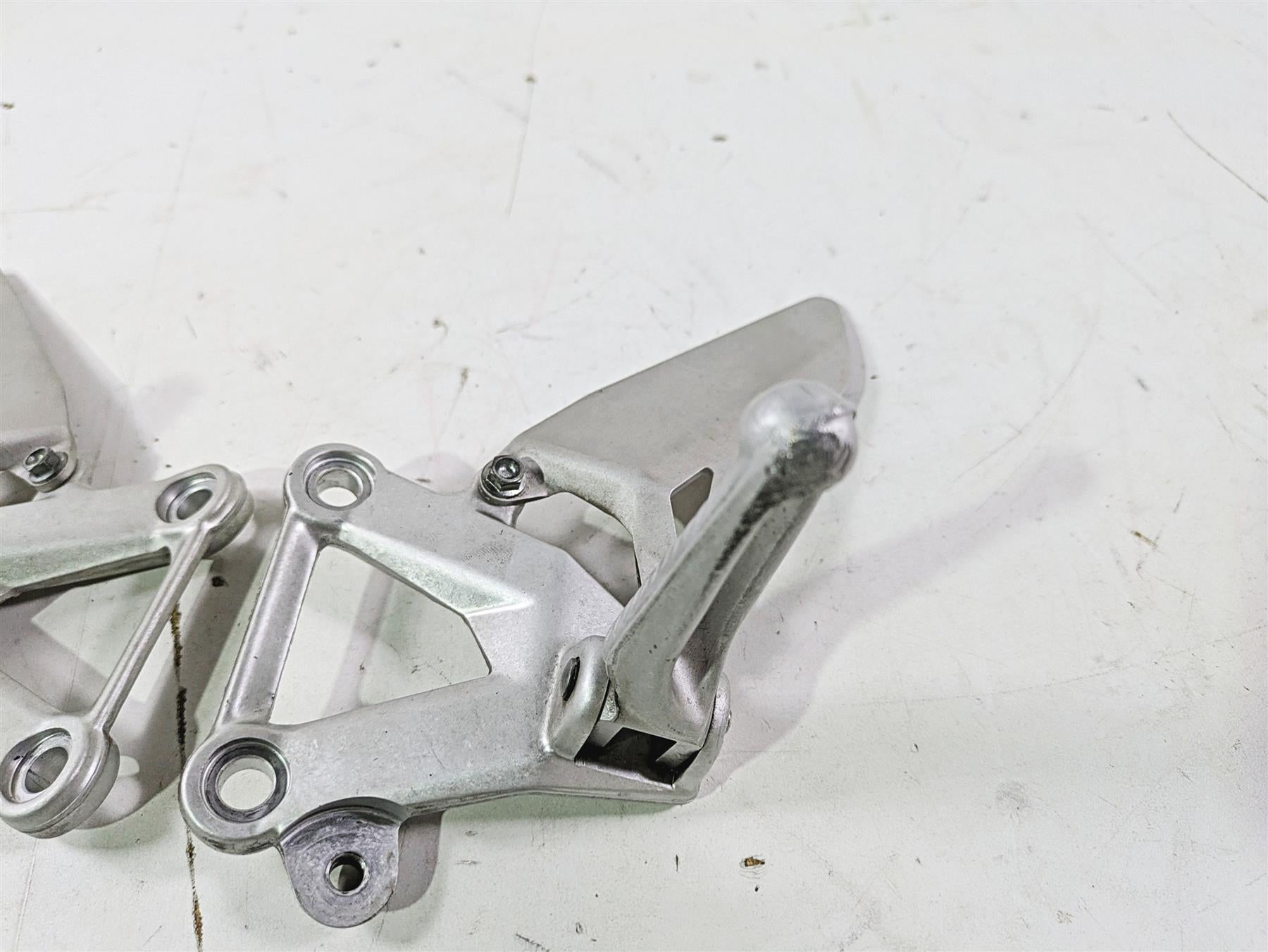 2008 Ducati SBK 1098 S Left Right Rider Footpeg Set 82411231A 82411221A {{ shop.shopifyCountryName }} - Mototech271
