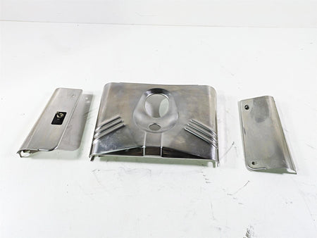 2008 Harley FLSTC Softail Heritage Headlight Head Light Cover Set 67808-86 {{ shop.shopifyCountryName }} - Mototech271