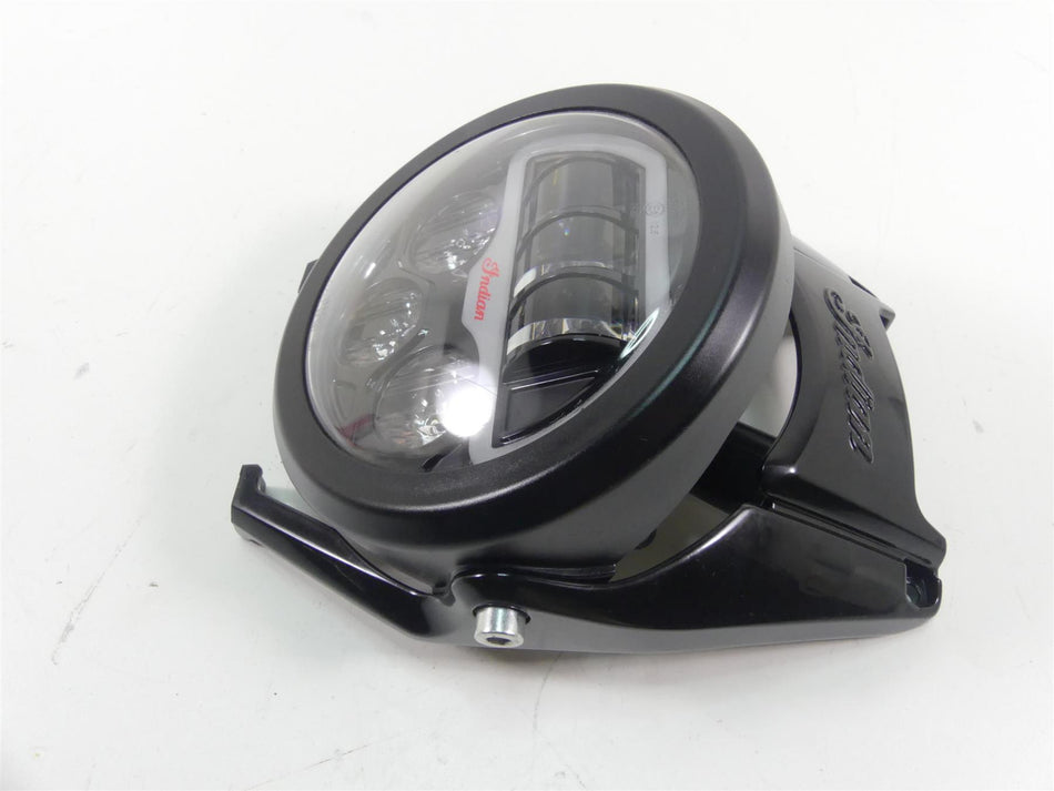 2022 Indian FTR1200 S Led Headlight Head Lamp Lens & Mounts 2415792 2416255 {{ shop.shopifyCountryName }} - Mototech271