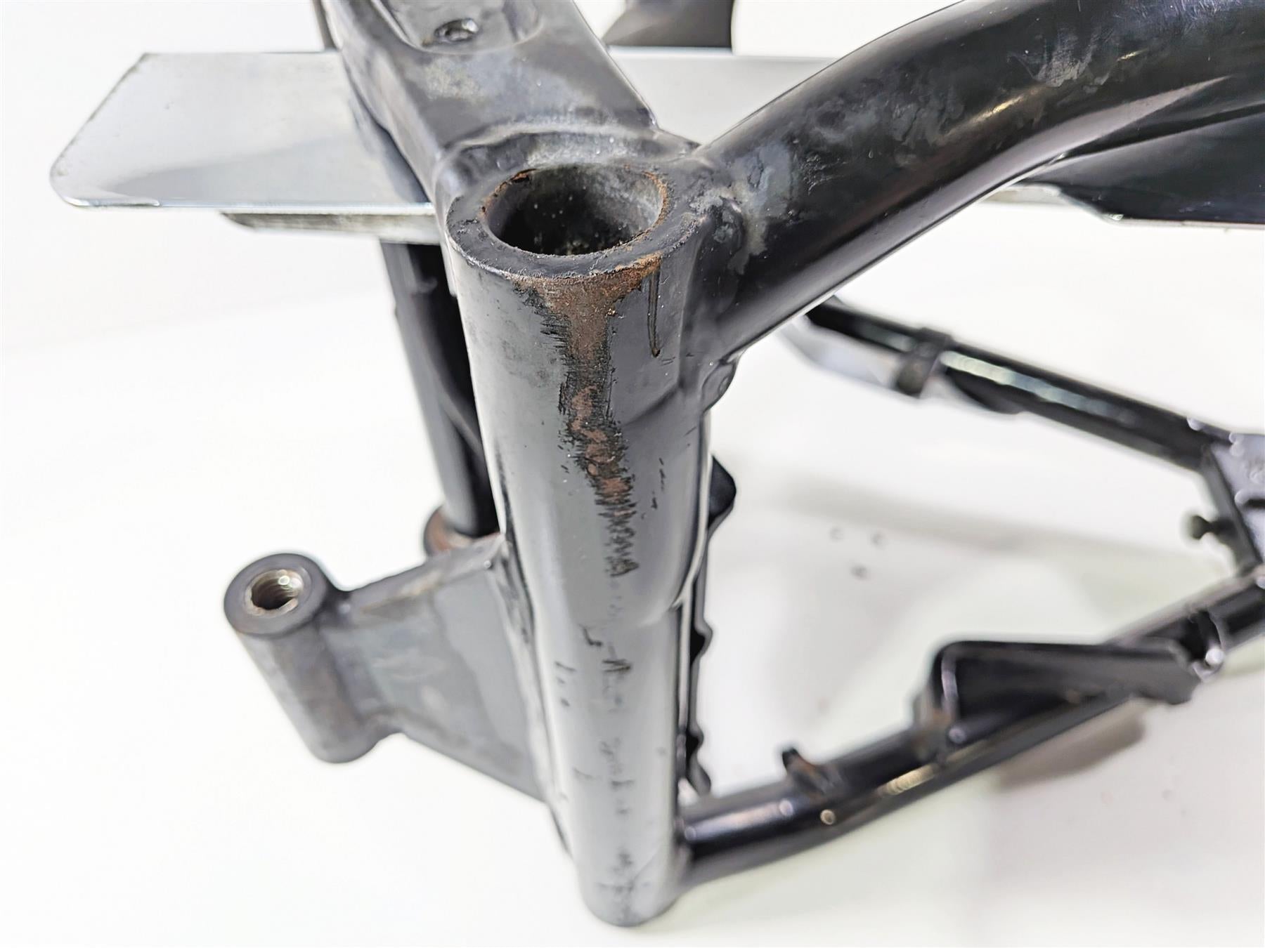 1996 Harley FLSTC Softail Heritage Rear Swingarm Swin Arm & Axle 47573-89B {{ shop.shopifyCountryName }} - Mototech271