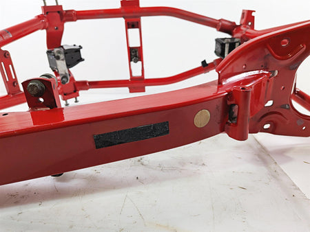 2008 Harley FXDSE CVO Dyna Straight Red Frame Chassis With Clean Texas Title 47293-06-Mototech271