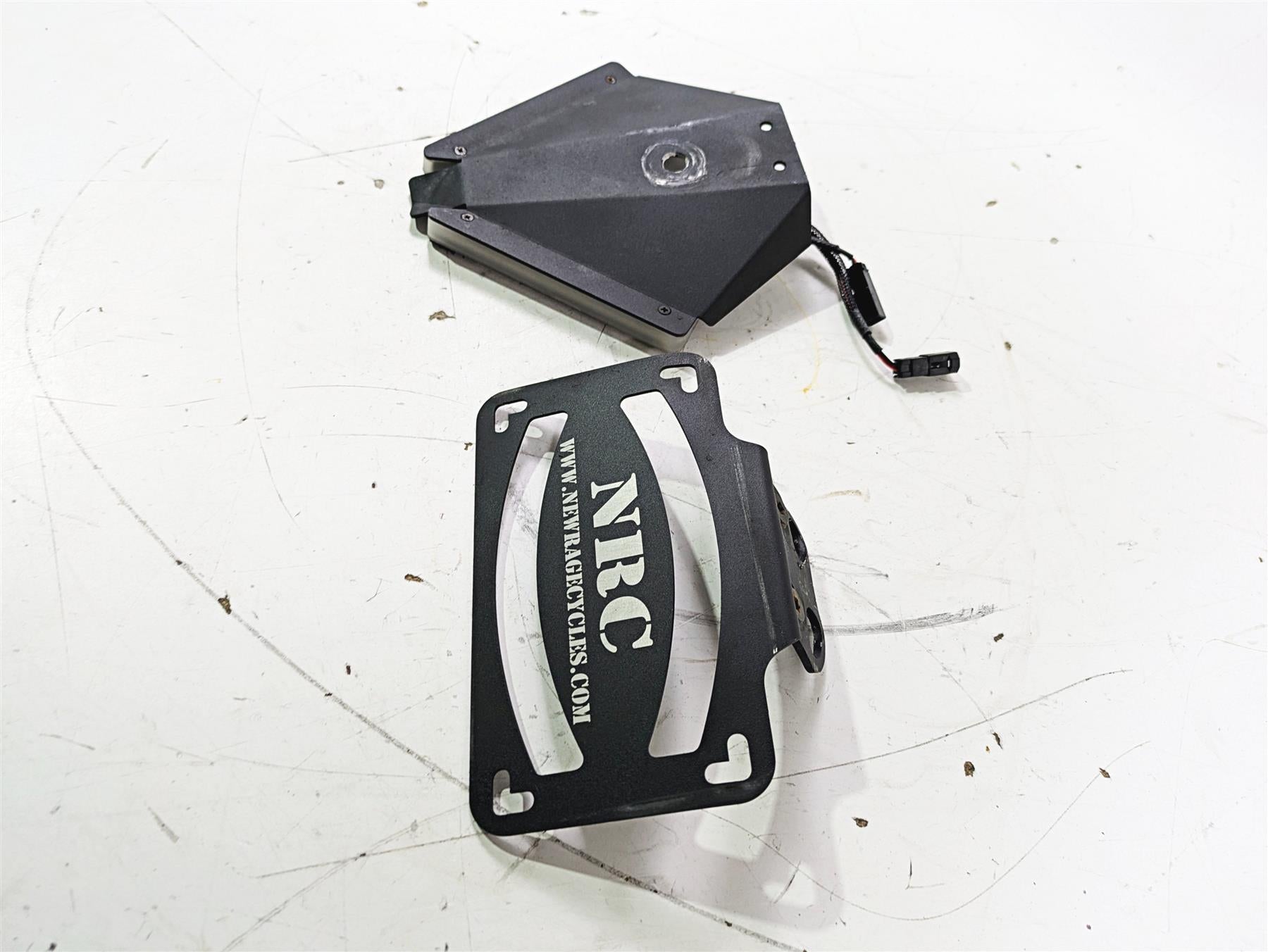 2015 Ducati Panigale 1299 S NRC Fender Eliminator Blinker Plate Holder 239UHF3 {{ shop.shopifyCountryName }} - Mototech271