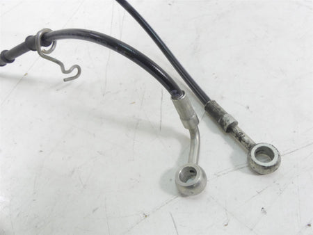 2015 Ducati Diavel Carbon Red Front Abs Brake Line Hose Set 61841191A 61841181B {{ shop.shopifyCountryName }} - Mototech271