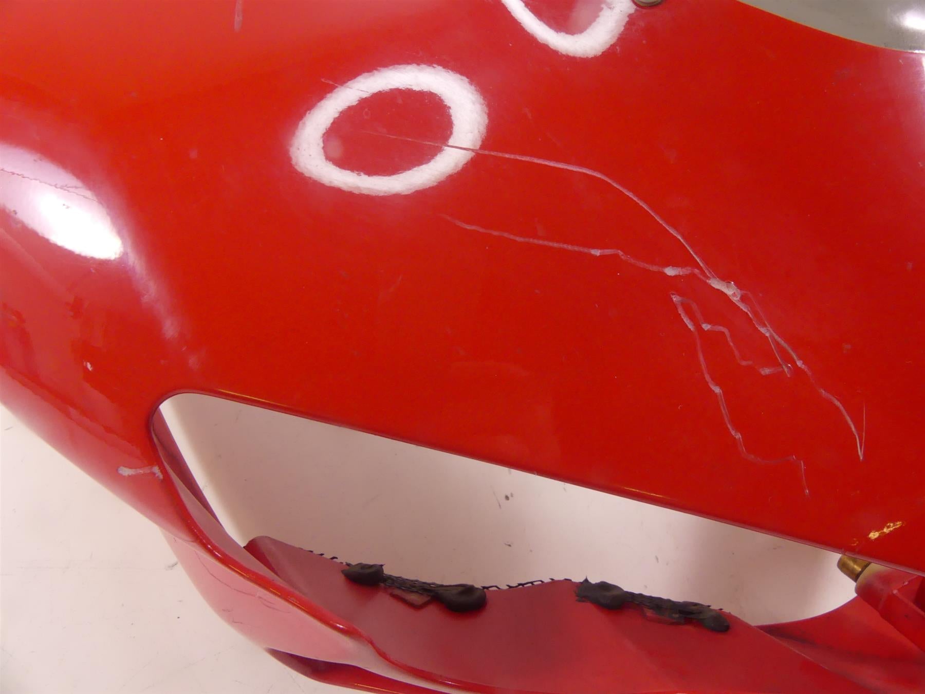 2008 Ducati 1098 S Front Oem Nose Fairing Cover Cowl Plastic -Read 48120402A {{ shop.shopifyCountryName }} - Mototech271