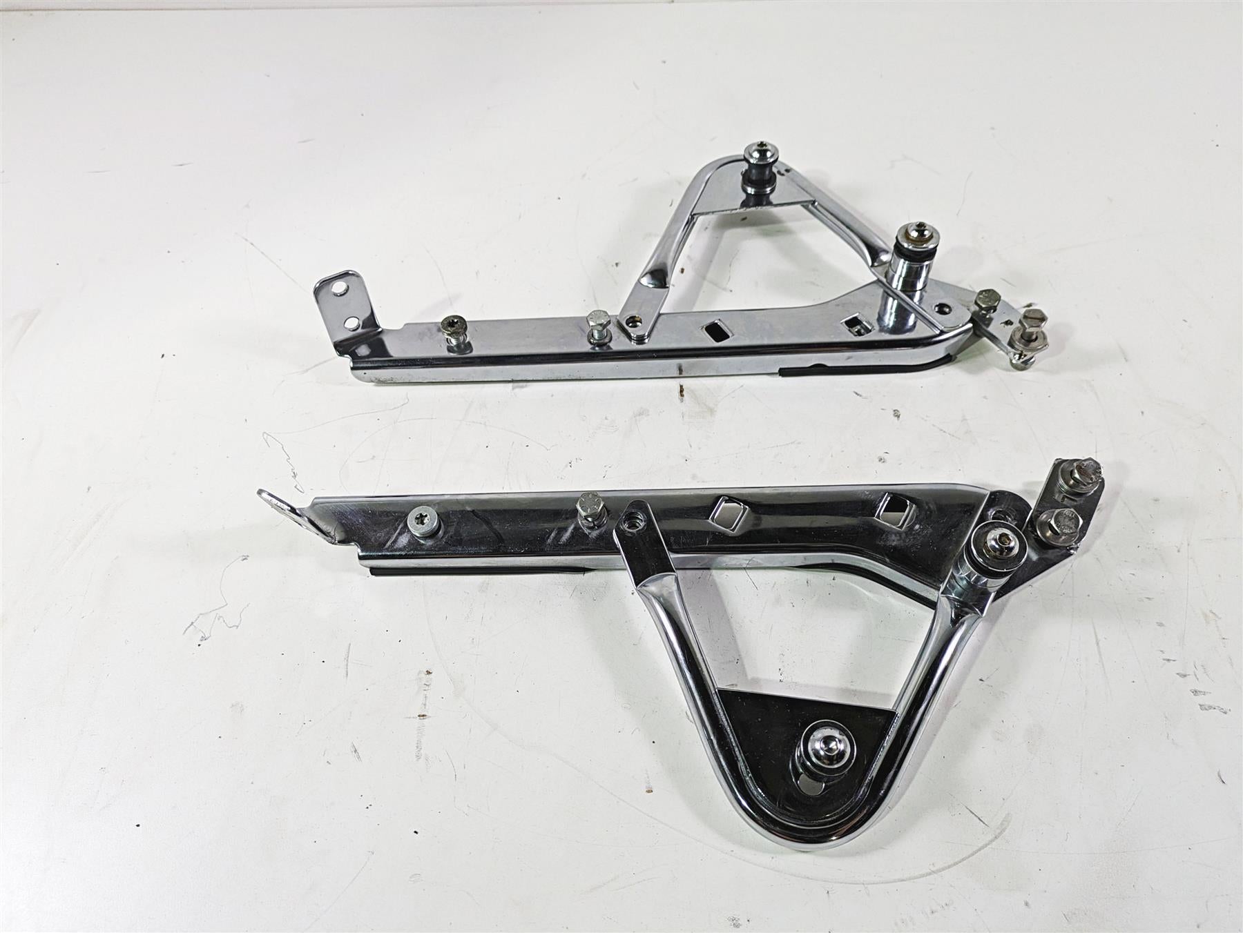 2008 Harley Touring FLHTCU E-Glide 105TH Rear Chrome Mount Rack Holder 90720-79C {{ shop.shopifyCountryName }} - Mototech271