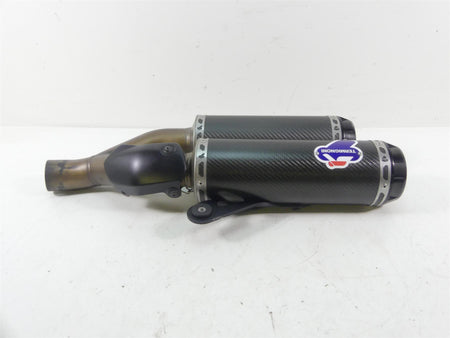 2015 Ducati Monster 1200 S Termignoni Carbon Slip On Exhaust Muffler 96410251A {{ shop.shopifyCountryName }} - Mototech271