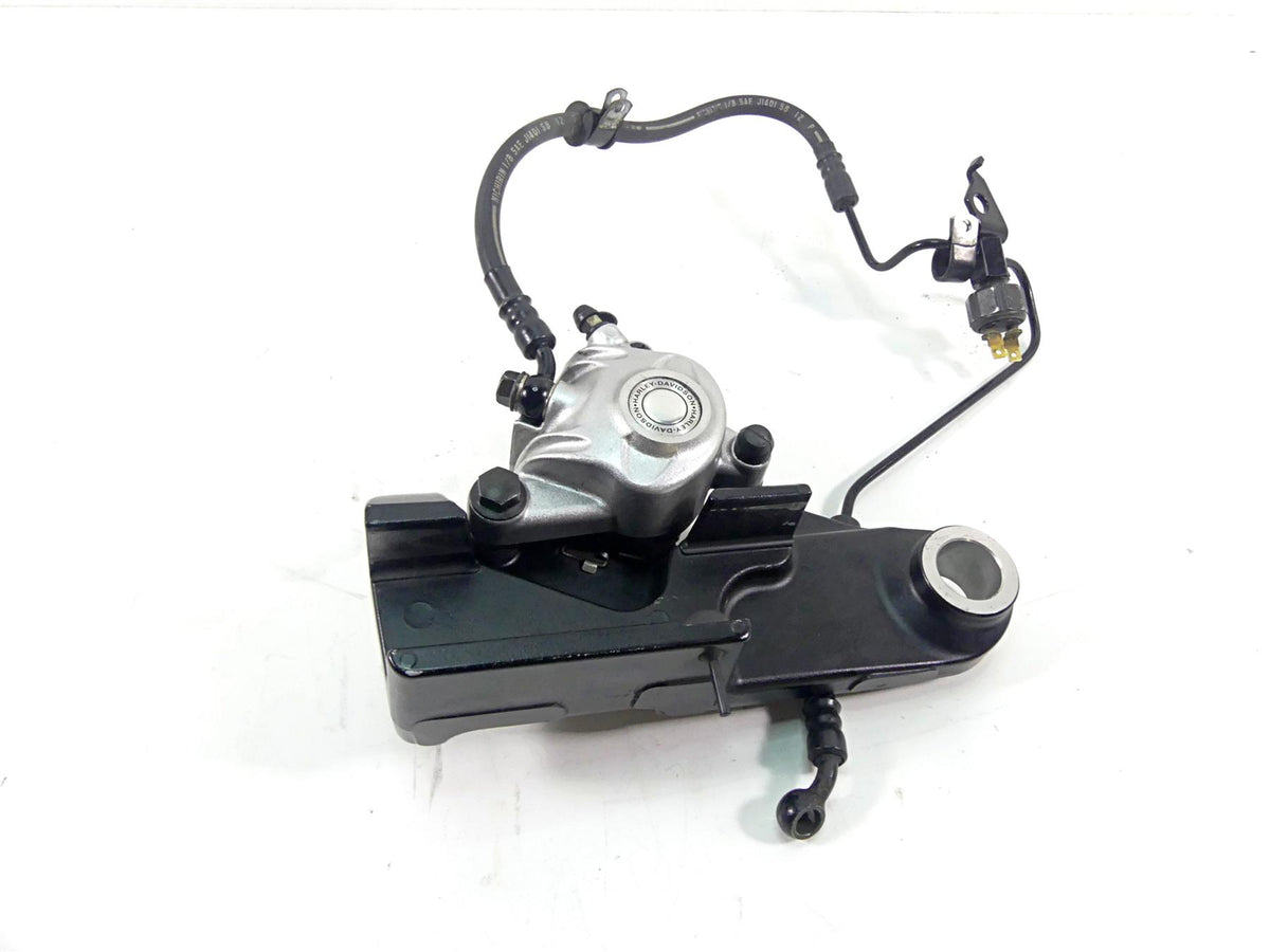 2005 Harley Sportster XL1200 C Rear Brake Caliper & Bracket 40968-05A {{ shop.shopifyCountryName }} - Mototech271