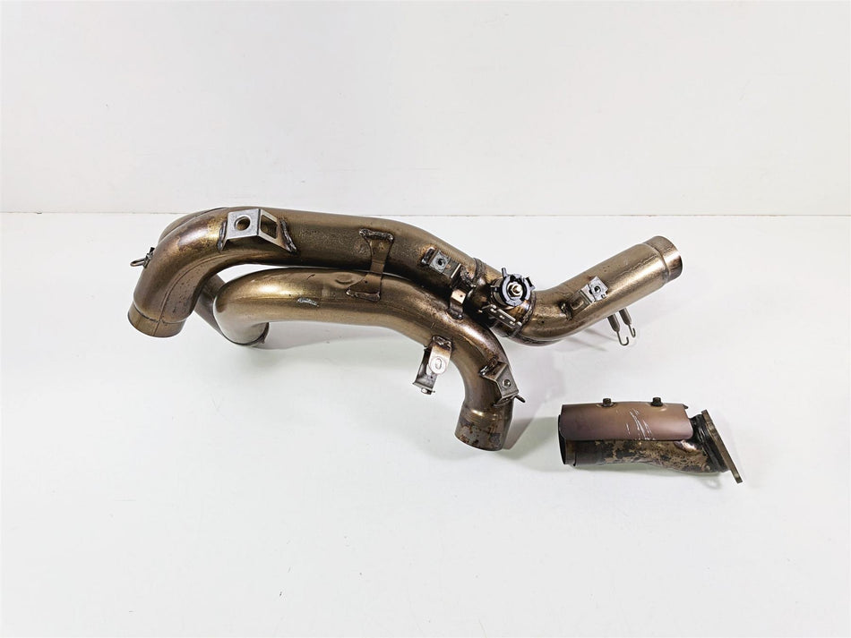 2008 Ducati 1098 SBK Stock Exhaust Header Pipe Set - Read 57012604B