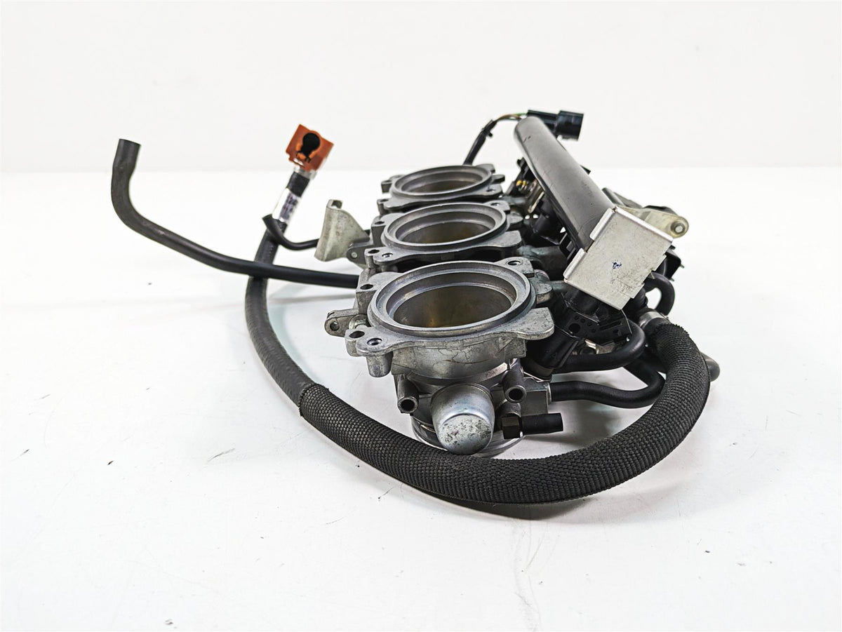 2012 Triumph Tiger 800XC ABS Keihin Throttle Body Fuel Injection Set T1243800 {{ shop.shopifyCountryName }} - Mototech271