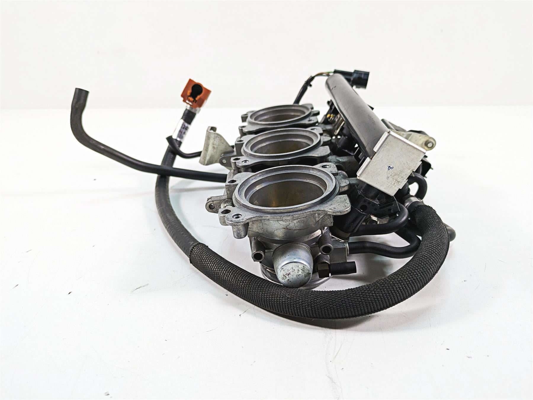 2012 Triumph Tiger 800XC ABS Keihin Throttle Body Fuel Injection Set T1243800 {{ shop.shopifyCountryName }} - Mototech271