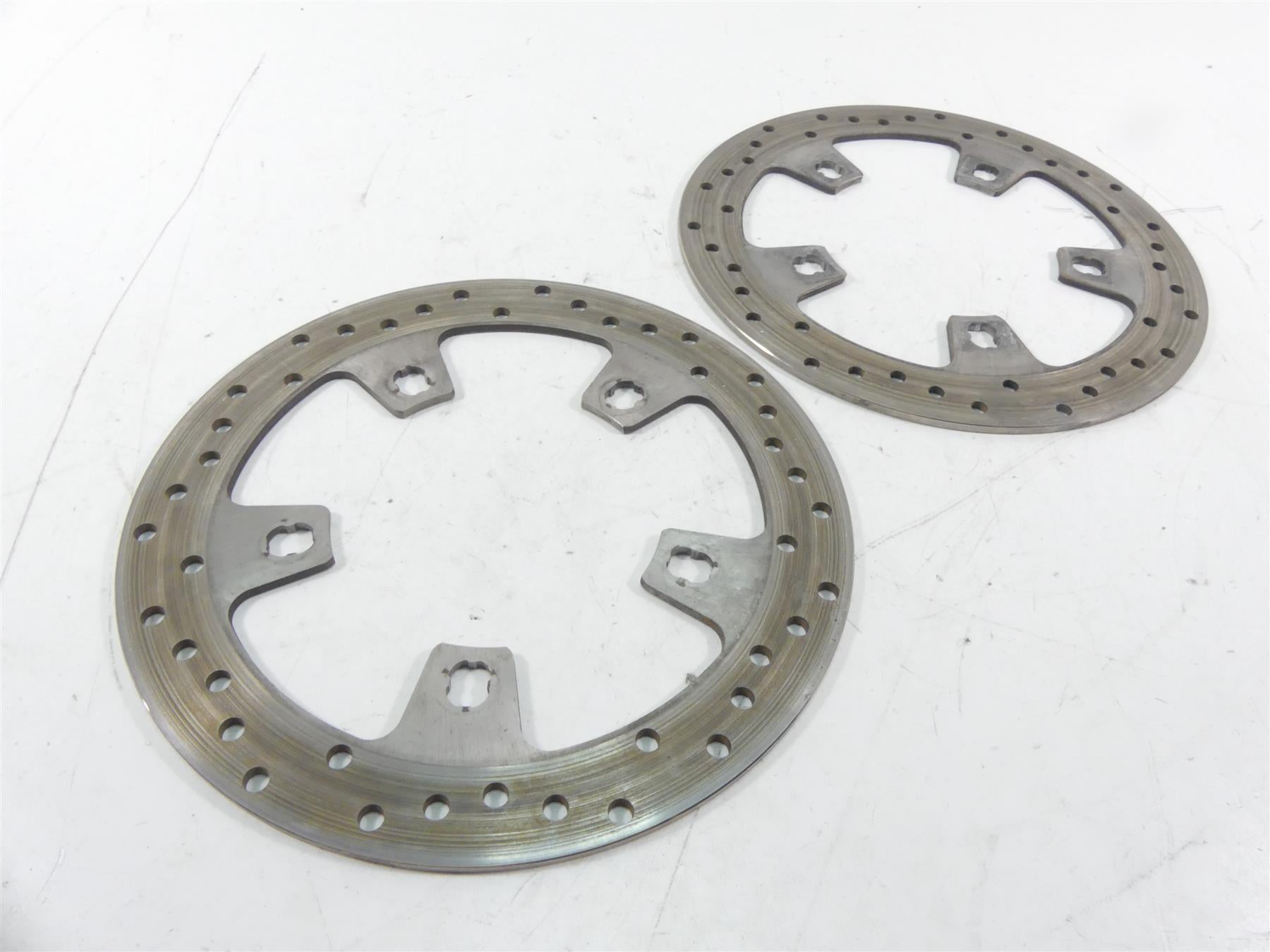 2016 Harley Touring FLTRX Road Glide Front Brake Disc Rotor Set 41500017 {{ shop.shopifyCountryName }} - Mototech271