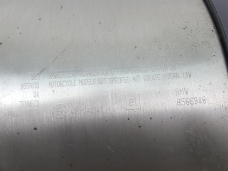2019 BMW R1250GS K50 Oem Tenneco Exhaust Pipe Muffler Silencer 18518559513 {{ shop.shopifyCountryName }} - Mototech271