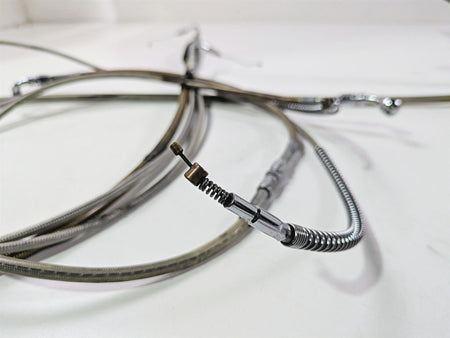 1998 Harley Touring FLHRCI Road King 16" Apehanger Handlebar & Lines Cables Set {{ shop.shopifyCountryName }} - Mototech271