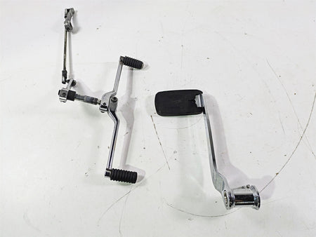 2008 Harley Touring FLHTP Electra Glide Gear Shift & Brake Lever Set 33895-82E {{ shop.shopifyCountryName }} - Mototech271
