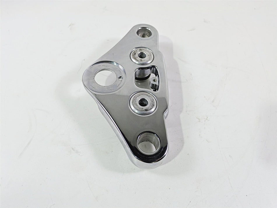2008 Harley FXCWC Softail Rocker Upper Triple Tree Steering Clamp 46637-08 {{ shop.shopifyCountryName }} - Mototech271