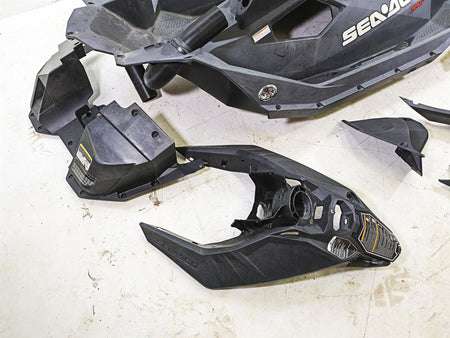 2019 Sea-Doo Spark 900 Trixx Body Plastic Black Cover Fairing Set 291004646 {{ shop.shopifyCountryName }} - Mototech271