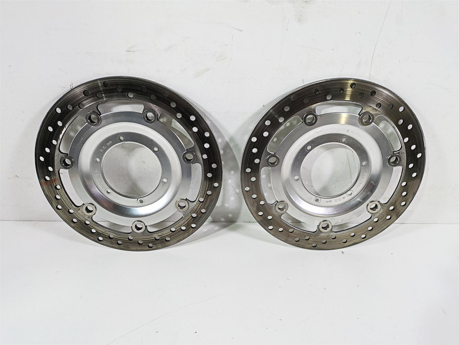 2002 Honda VTX1800 Retro Front Brake Rotor Disc Set 45120-MCH-003 45220-MCH-003 {{ shop.shopifyCountryName }} - Mototech271