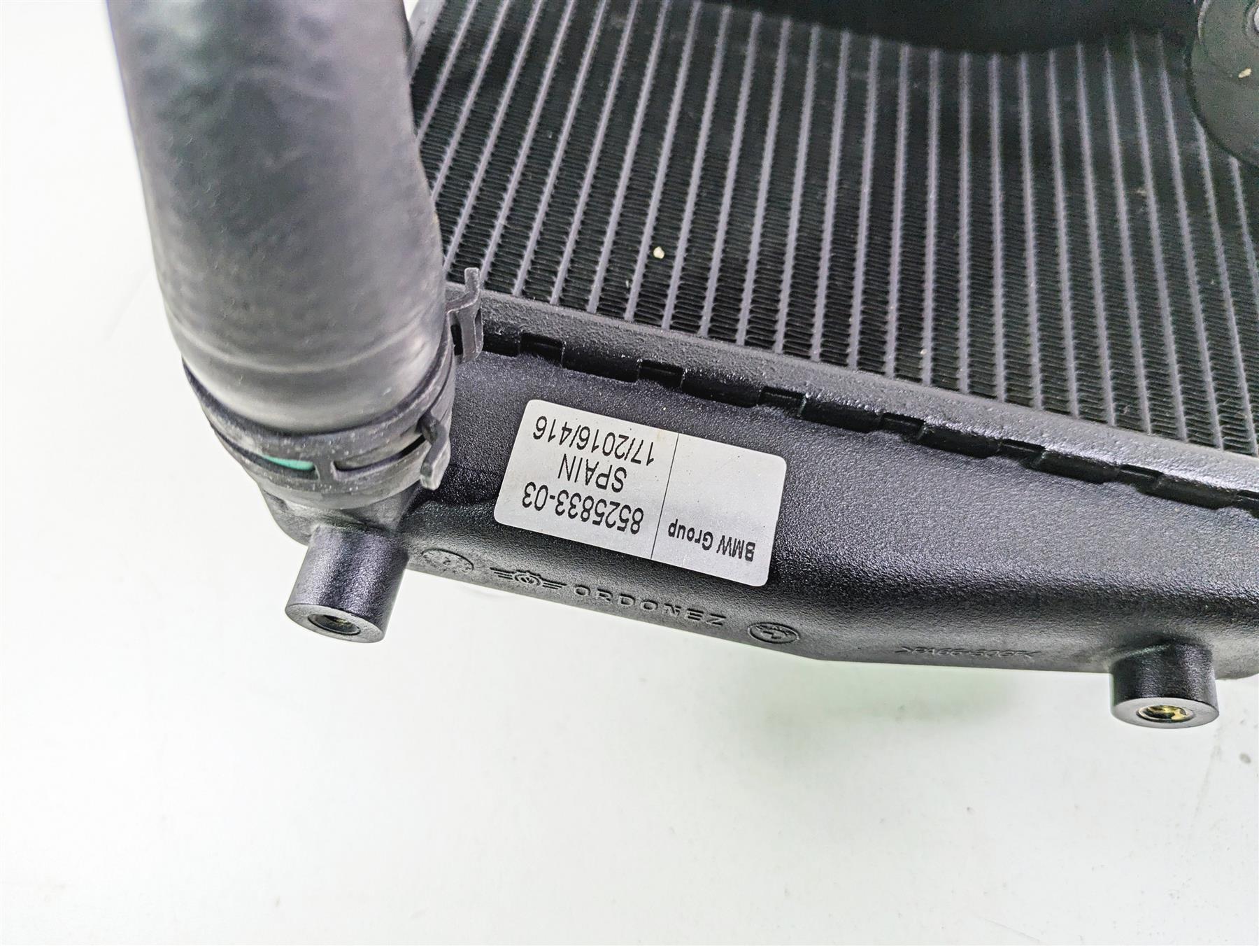 2016 BMW R1200RS K54 Radiator Fan Reservoir Hoses Set 17118525833 {{ shop.shopifyCountryName }} - Mototech271