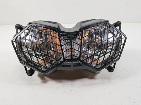 2012 Triumph Tiger 800XC ABS Headlight Head Light Lamp + Guard T2701517 {{ shop.shopifyCountryName }} - Mototech271