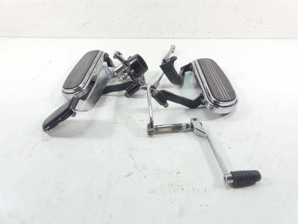 2011 Harley Touring FLTRU Road Glide Floorboard Shifter Brake Pedal Set 47365-09 {{ shop.shopifyCountryName }} - Mototech271