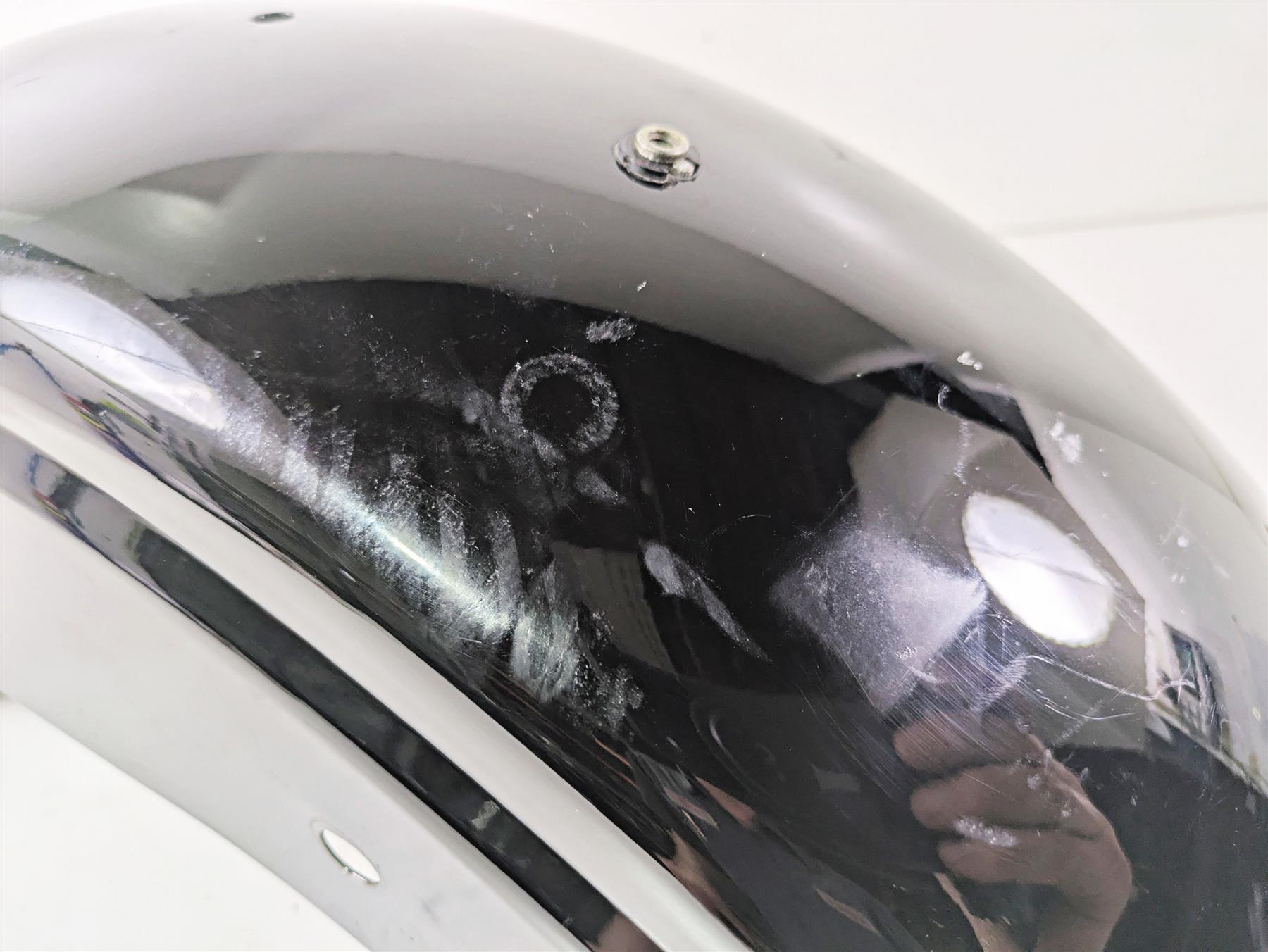 2009 Harley FXDC Dyna Super Glide Rear Fender Vivid Black 59634-06A {{ shop.shopifyCountryName }} - Mototech271