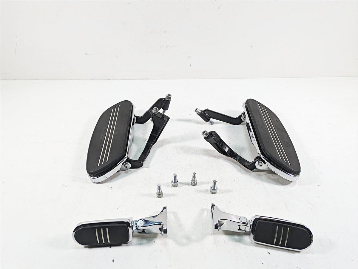 2020 Harley Touring FLHX Street Glide Front Rear Floorboard Footpeg Set 50684-11 {{ shop.shopifyCountryName }} - Mototech271